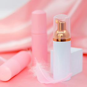 Wholesale Eyelash Brow Cleaning Foam Eyelash Cleanser Vegan Lash Mousse Private Label Lash Shampoo for Eyelashes Extension