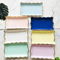 Party Decoration Tableware Set New Rectangular Disposable Fruit Plate Plates