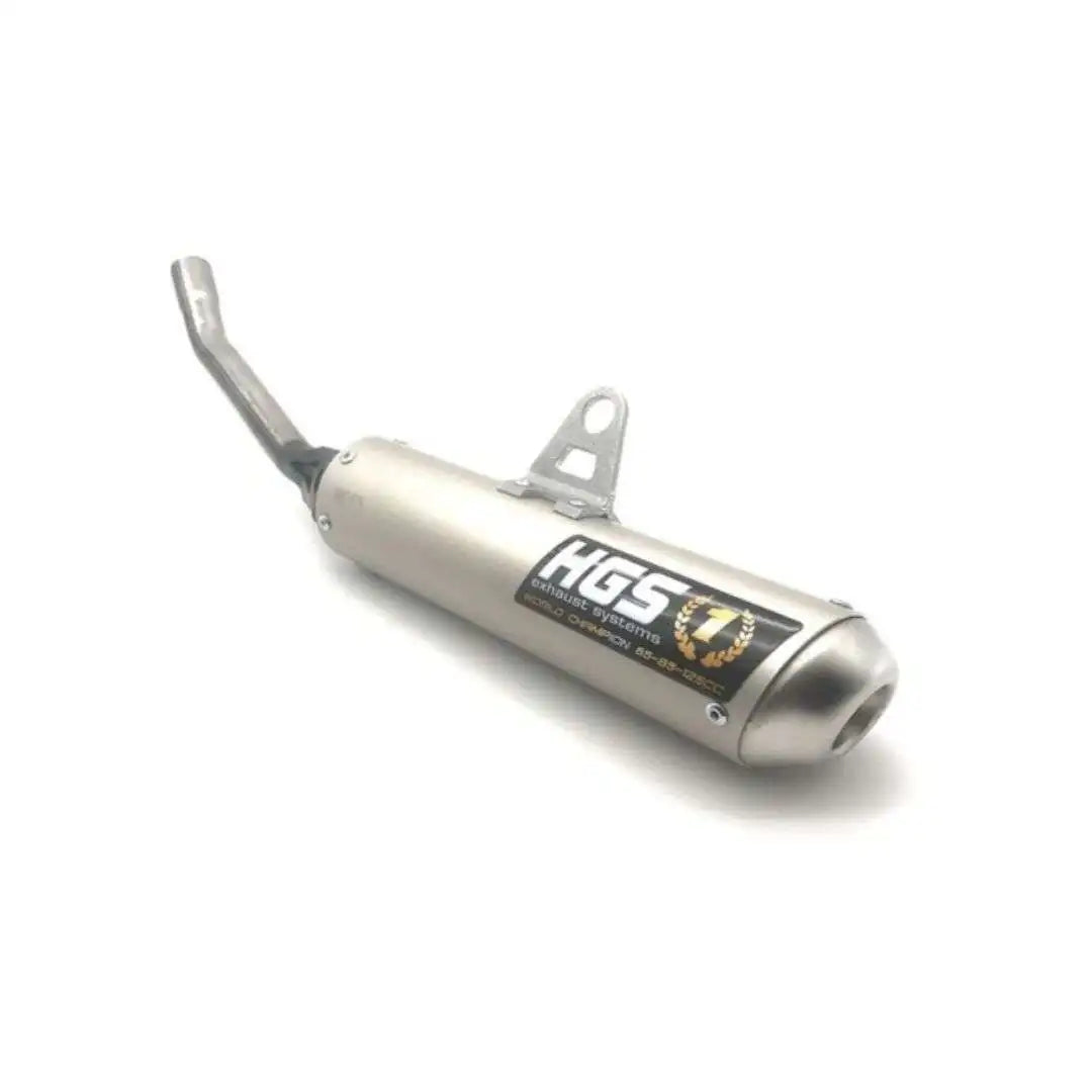 HGS Silencer Grey Steel End Cap for Husqvarna CR 125 09-13 Pipe Fittings