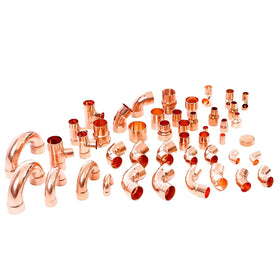 Factory Price Refrigeration 10mm Copper Educed Nickel Crimping Pipe Fittings Tube Copper Pipes Fittings for Air Conditioning
