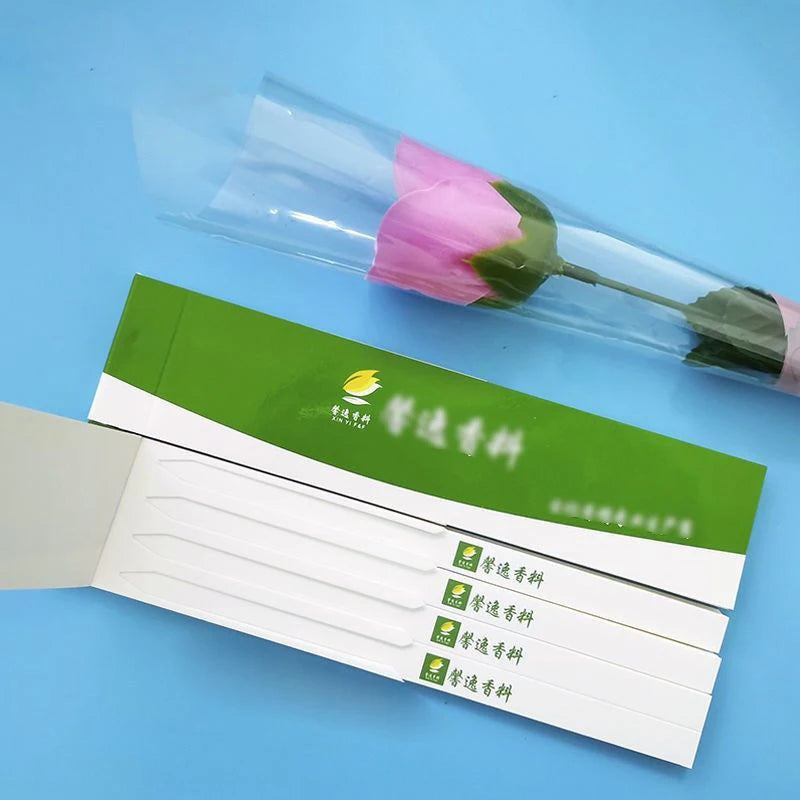 Perfume Test Paper Strips-Customizable Offset Paper & Cardboard Labels with Four Color Printing for Fragrance Testing