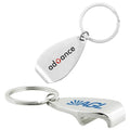 Custom Oval Zinc Alloy Fashionable Luxury Lightweight Carabiner Keychain Bottle Opener