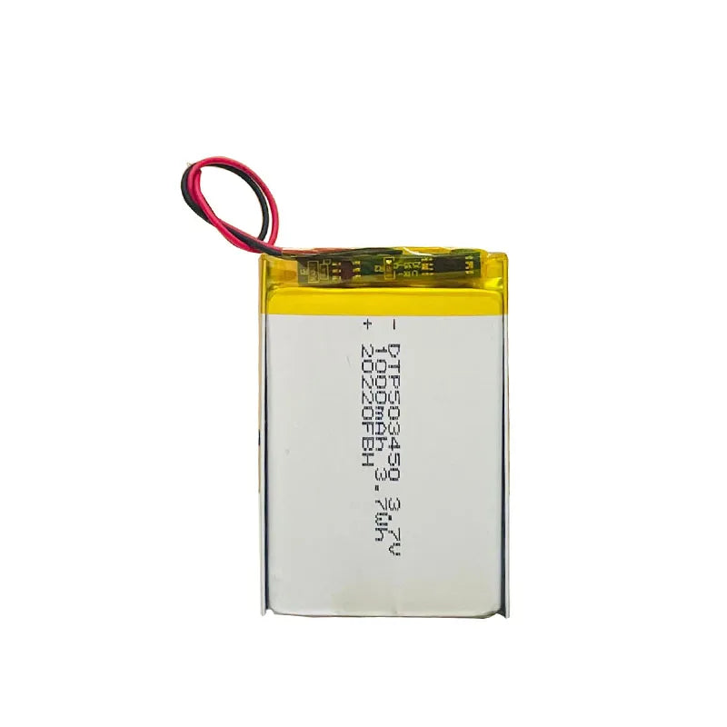 Factory Direct Sale DTP 503450 3.7V Rechargeable Li-polymer Battery 3.7v 1000mah Lipo Battery for Gps