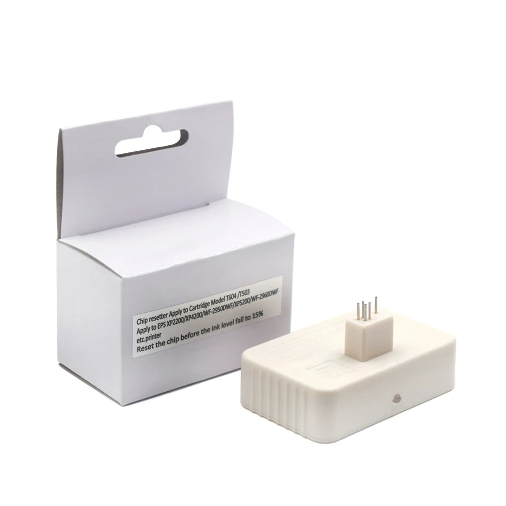 Unlimited 100 times 604XL Chip Resetter For Epson XP-2200 XP-2205 XP-3200 XP-3205 XP-4200 XP-4205 WF-2910DWF WF-2930 2935 2950