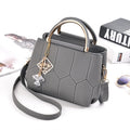 Women Fashion Pu Leather Shoulder Small Flap Crossbody Handbags Top Handle Tote Messenger Bags