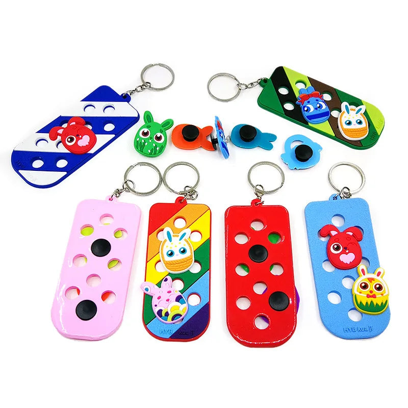 BSBH Personalized Soft PVC Flag Clog Keychains WIth Custom Design Cute Promotional Gift Keychain Key Car