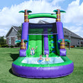 Commercial PVC Adult Kids Outdoor Backyard Summer Fun Play Inflatable Water Slide With Splash Pool and Blower