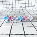 New Arrival Plastic pink Glue Ring for Eyelash Extension Disposable Glue Holder Ring Wholesale