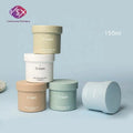 Yueshunxing Hot Sale 150g Scrub Body Cream Jar Multi-color Plastic Empty Cosmetic Jars Body Milk Matte Body Scrub Jars