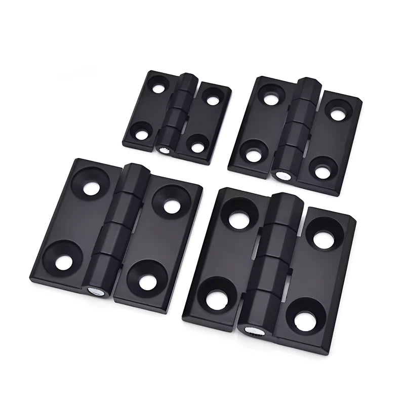 Chinese Factory Heavy Duty 180 Degree Black Die-Cast Zinc Hinge Industrial Door & Furniture Hinge HY2540Z