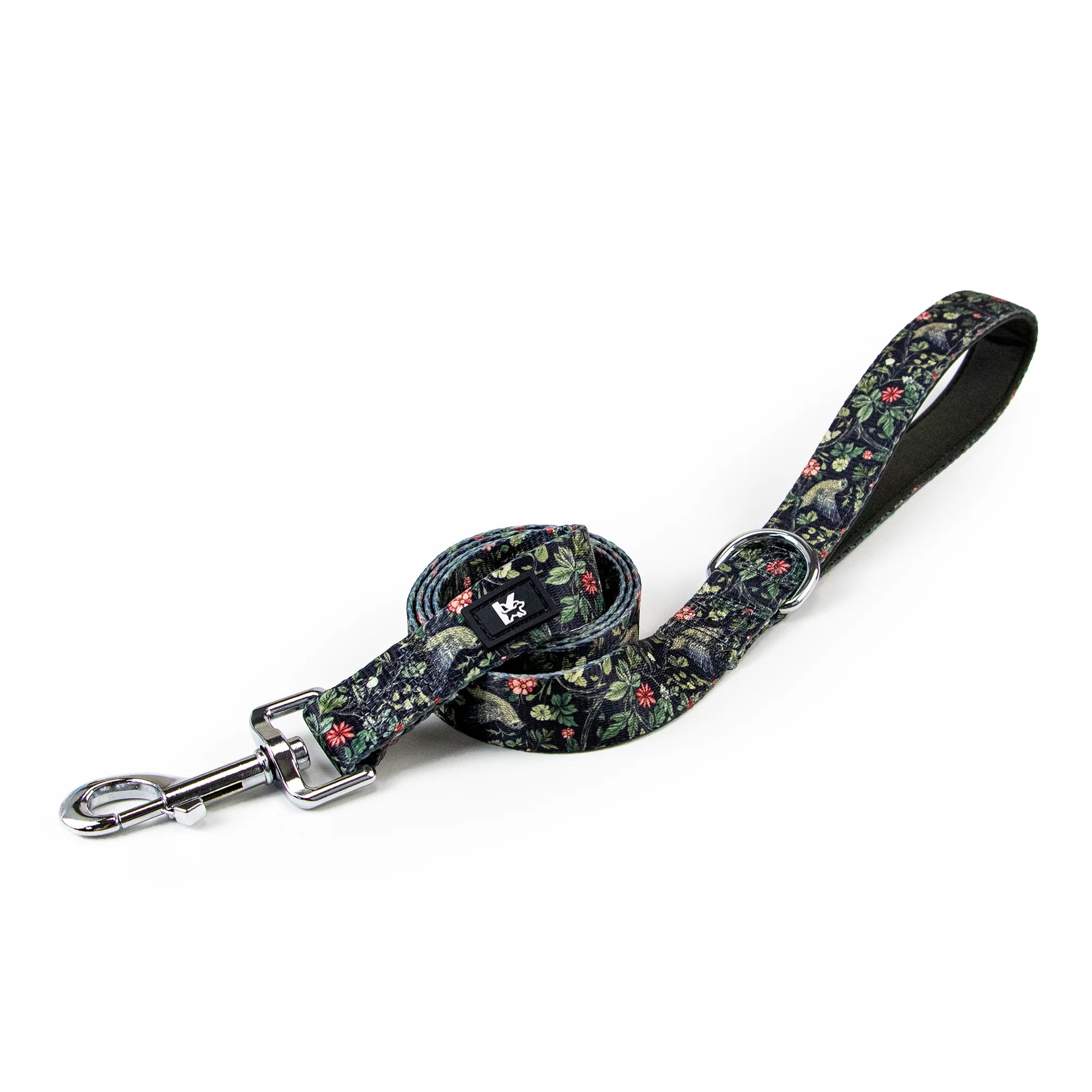 Factory Price Garden  Durable Flower Printing Nylon Dog Leash Colorful Pet Dog Leads Three Size Dog Leash by Kingspeed