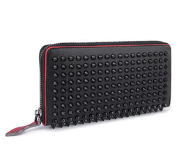 Rivet Female Bag Leather Fashion Long Zipper Large Capacity Anti-Steal Anti-Wolf Purse Hand Bag Card Holder Casual Wallets