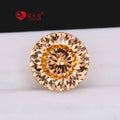 5a Grade CZ Gemstone Morganite Color Bird's Nest Cut Zircon Stone Price Special Round Cut Cz Cubic Zirconia