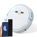 3 in 1 Smart Electric Floor Robotic Vacuum Cleaner with Wifi APP Remote Control Rechargeable Robot Aspirador for Carpet Pet Hair