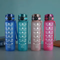 Top Selling 32oz Motivational Water Bottle Tritan Water Bottles 1L with Straw OEM