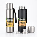 1L Classic Vacuum Insulated Wide Mouth Beverage Double Wall Stainless Steel Water Bottle with Lid