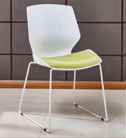 Modern Best-selling Classic Mesh Fabric Colored Solid Steel Chair Office Relaxing Chair Negotiating Waiting Metal Office Chair