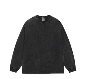 Custom Oversized Acid Stone Washed Men Hoodies High Quality Heavyweight Comfortable Breathable Fitness Winter Loosely Print
