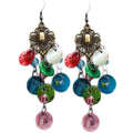 Hot Sale Women's Vintage Style Bohemian Design Long Tassel Pendant Drop Earrings Trendy Gorgeous Shell Ear Jewelry