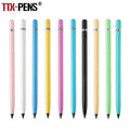 TTX School Stationery HB Metal Eternal Pencil with Replaceable Pencil Head Set for Sketch Painting Promotional Use