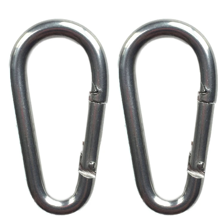 JRSGS Wholesale DIN 5299 Form B Carbon Steel Carabiner Egg Type Fire Brigade Snap Hook
