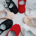 Ting Dance Supplies Customized Color Size Dance Shoes School Wholesale Canvas Ballet slippers Soft Ballet Shoes for Women Girls