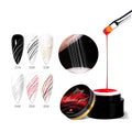 JTING Factory Price Elastic Nail Drawing Spider Gel Nail Polish 6colors Collection OEM Custom Private Label Free Sample Service MegaBDM
