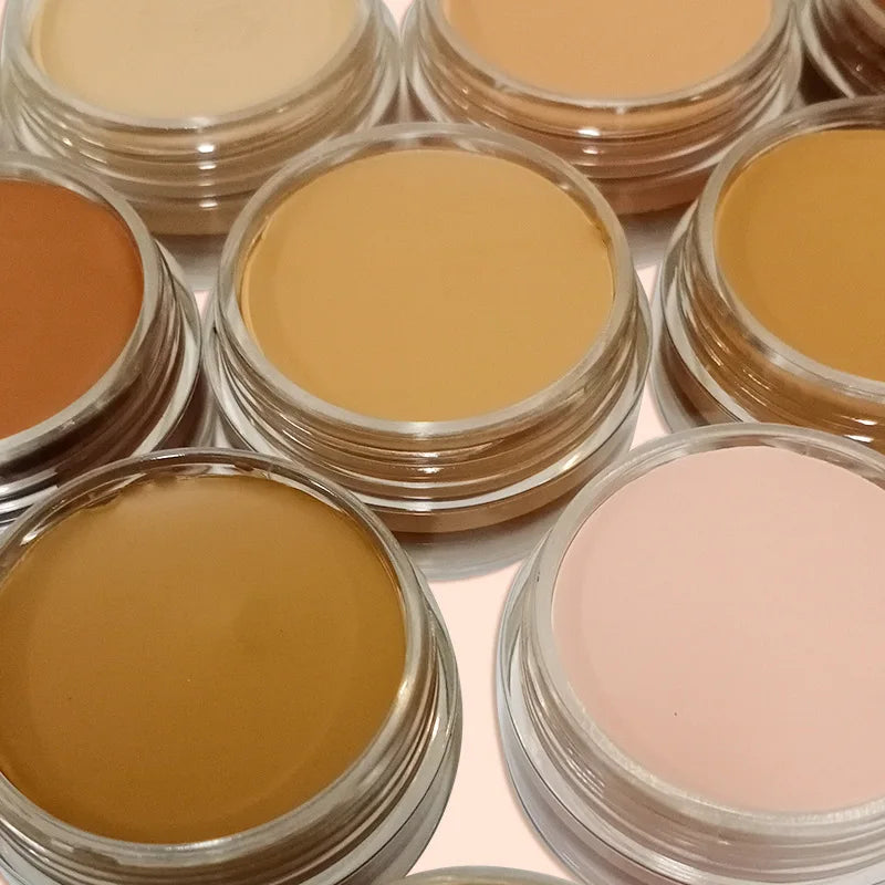Private Label Concealer High Definition Full Coverage Cream Foundation 10 Colors Waterproof Sweat-proof Concealer Cream