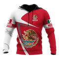 Fitspi Men's Clothing Sweater Mexico Logo Boys' Sweater 3d Printing Fall Winter Custom Name Hoodies Factory Wholesale