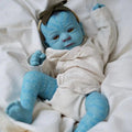 45cm Soft Silicone Asleep Reborn Baby Doll With 3D-painting Skin Alive Newborn Realistic Dolls Silicone Reborn Baby Gift Kid Toy