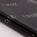 Black Paper Luxury Branded 17gsm Gold Foil Printed Clothes Personalized Biodegradable Tissue Wrapping Paper