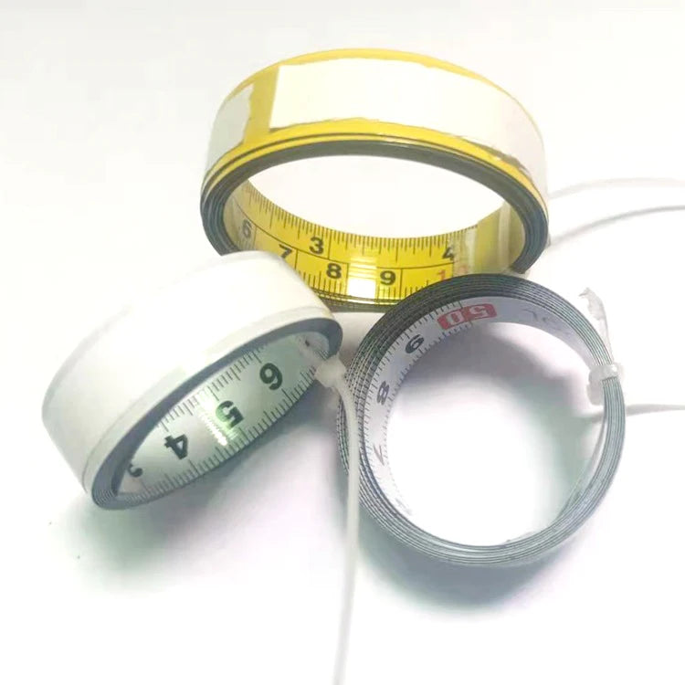Wholesale Steel Ruler Tape DIY Home Sewing Tool Accessory Self Adhesive Measuring Tape Ruler Sticker Sticky Measuring Tape