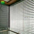 Window Blind Industrial Design Style Wide Blade Motorized Venetian Blinds Electric Remote-controlled Aluminum Waterproof