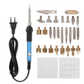 60W Welding DIY Tools Electronic Soldering Irons Set Pyrography Wood Burning Pen Kits for Embossing Carving Pyrography