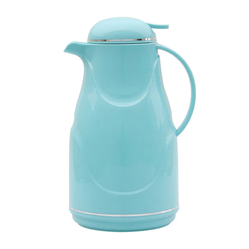 1L/1.3L/1.6L/1.9L Eco-Friendly Glass Inner Thermos Kettle with Handgrip Pattern Household Vacuum Flask Bottle for Water Gifts