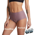 High Waist Thong Styles Floral Pattern Period Panties Menstrual Underwear 4 Layer Leakproof Heavy Absorption Menstrual Panties