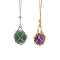 Wholesale Stainless Steel Necklace with Gold Plated Chain Personalized Customizable Braided Pendant for Party Occasions