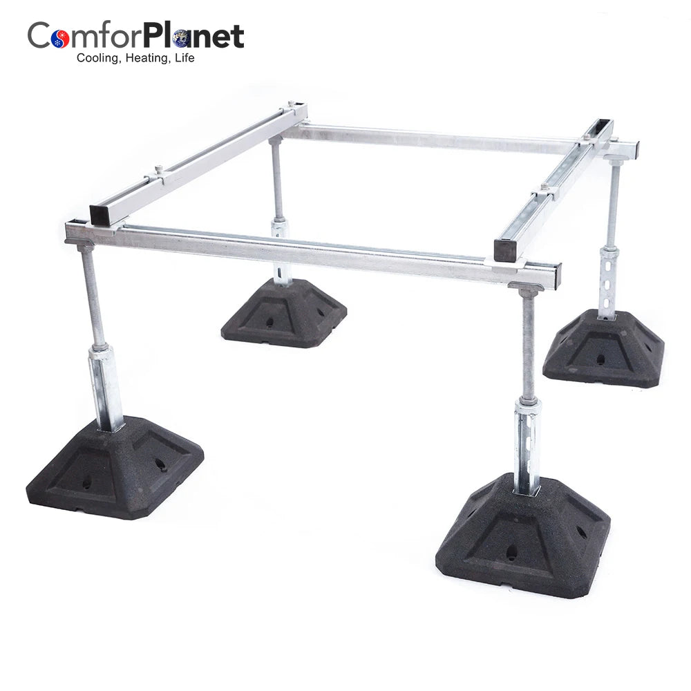 Factory Supply Universal Durable Outdoor Anti-rust UV Resistant Waterproof Big Foot Multi Frame System for air Conditioning