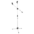 Adjustable & Rotating Microphone Floor Tripod Stand - Flexible and Easy - to -Use Stage Microphone Stand