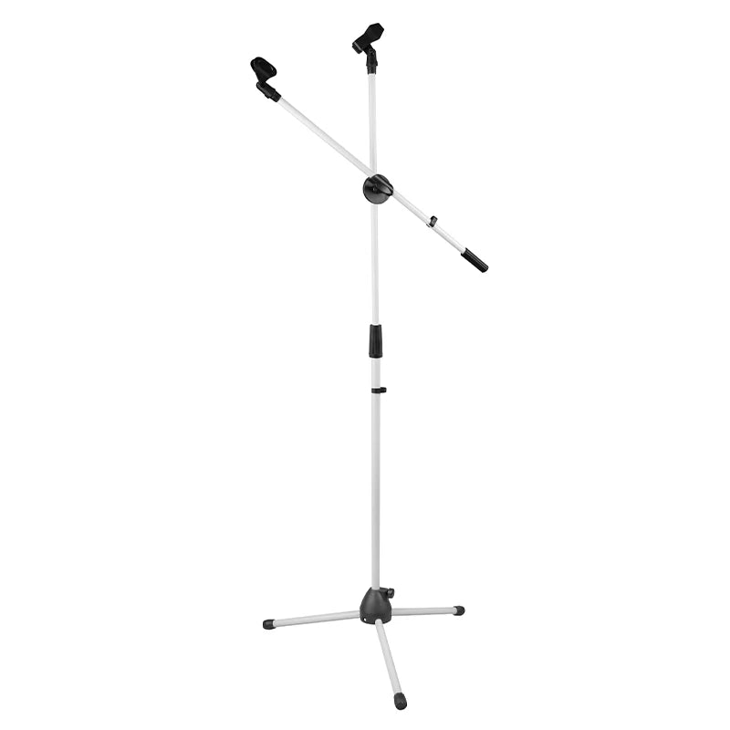 Adjustable & Rotating Microphone Floor Tripod Stand - Flexible and Easy - to -Use Stage Microphone Stand