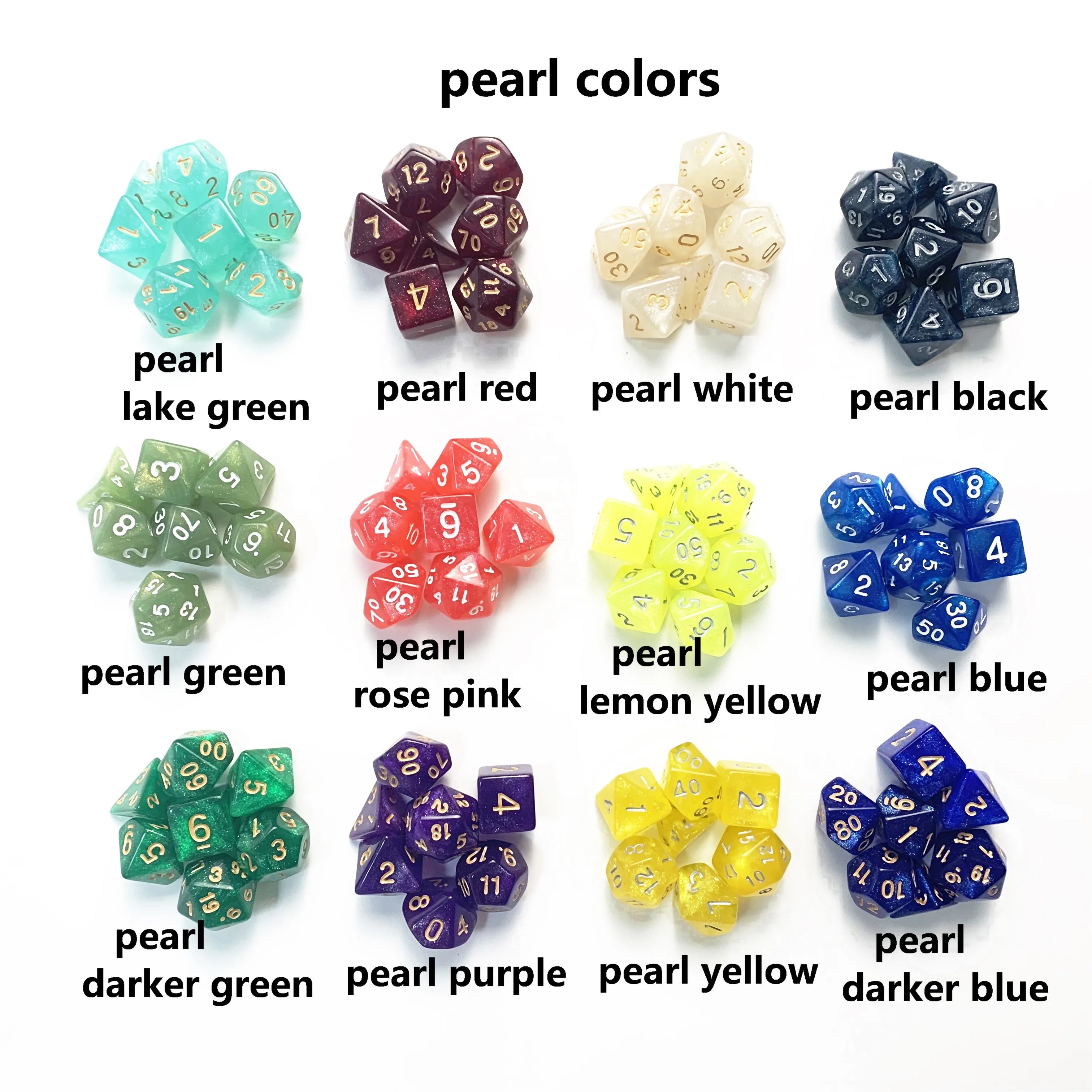 Wholesale DND Polyhedral Exercise New 16 Side Multi Side Digital Dice Toy Games Dice Counting with Numbers Dice Sets