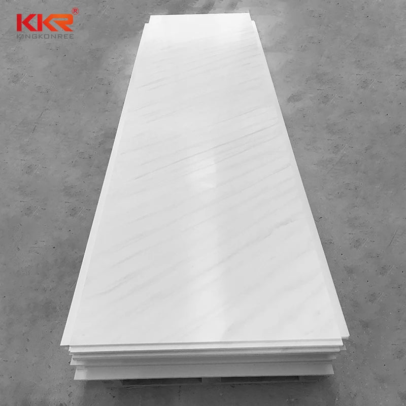 Artificial Stone Sheet Acrylic Solid Surface With Marble Texture for Countertop/kitchen Copuntertop Bathroom Vanity Top
