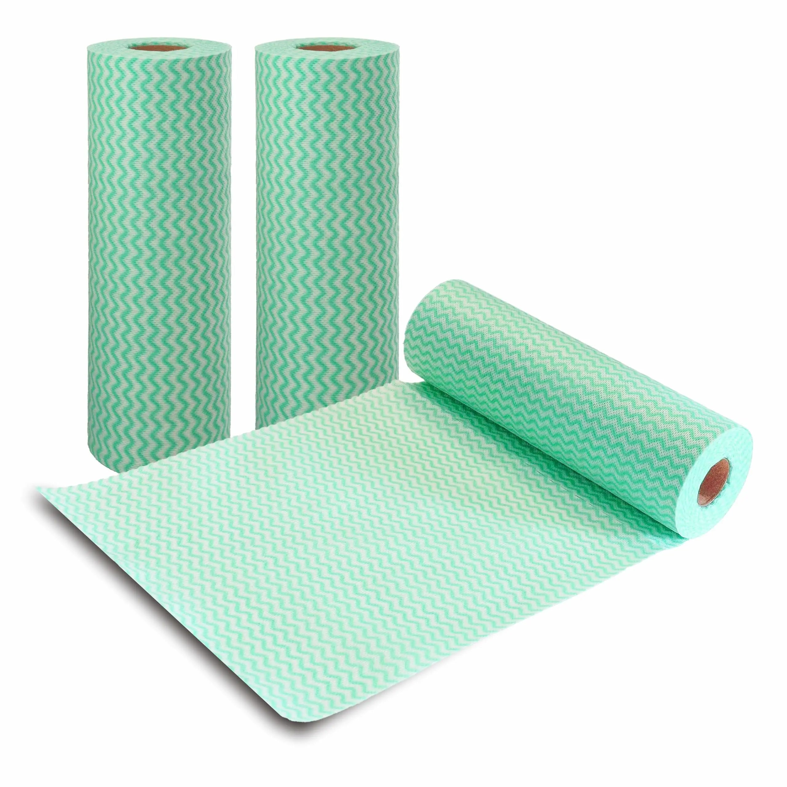 Disposable Kitchen Cloths Comfortable Soft Reusable Eco Friendly Lint Free No Streaks Wiping Scrubbing Kitchens Glass Screens