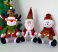 LED Light Plastic Christmas Candy Jar for Kid's Gift Christmas Storage Jar Cookie Jars Christmas Decoration Supplier