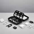 Factory Customized EVA Hard Shell Data Cable Charging Head USB Flash Drive HDD Hard Disk Drive Travel Carry Case