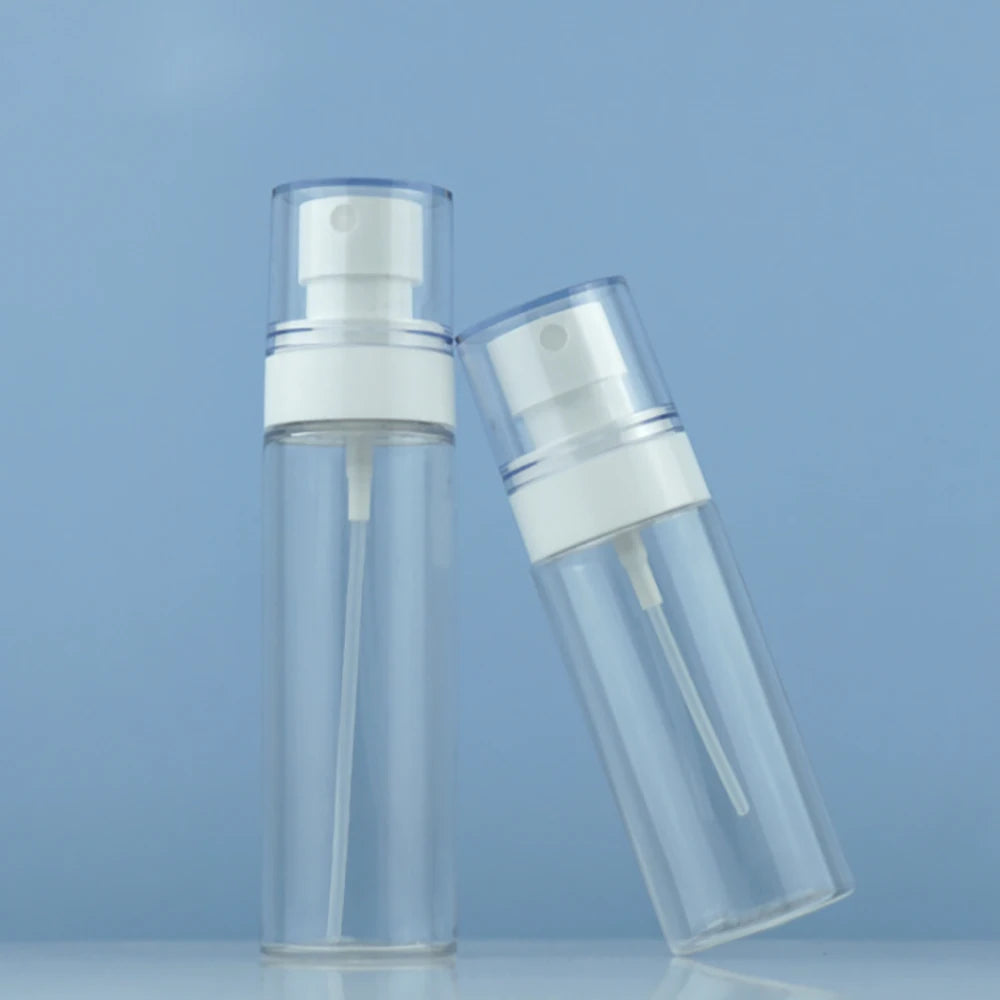 For Clear Empty 60ml Plastic Pet Toner Spray Bottle for Skin Care Serum and Lotion