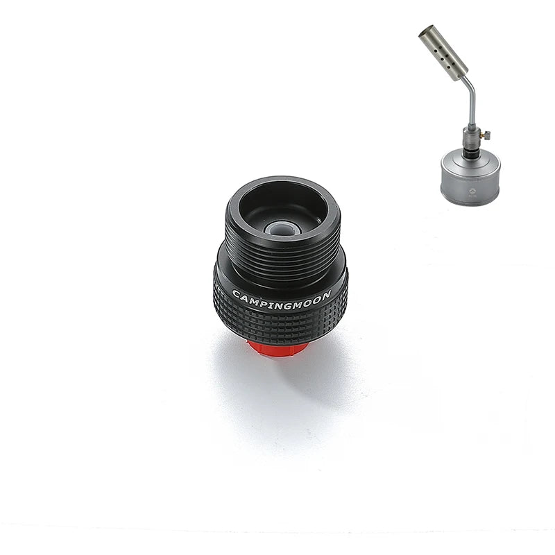Camping Grill Gas Stove Adapter Outdoor Camping tank Adapter Butane Gas Stove tank Canister Adapter for Lighter Flame Gun
