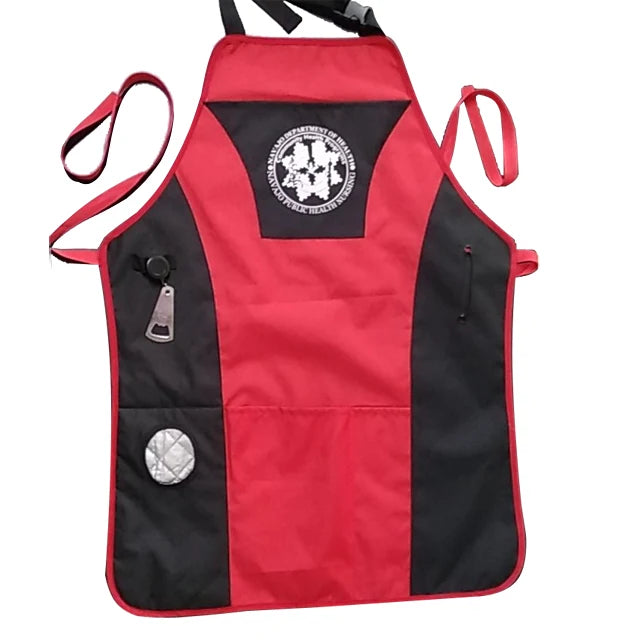 Water Proof Washable Oxford Canvas Custom logo Bbq Aprons Grill Apron