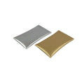 Custom Logo Rectangle PU Soft Case 6007 Gold Silver Sunglass Pouch with Magnetic Closure for Eyeglasses