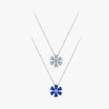 5A Zircon Flower Necklace High Quality S925 Sterling Silver Necklace Valentine's Day Gifts for Lover